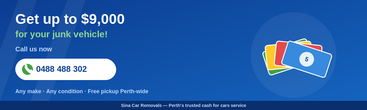 Car Removal cash Banner